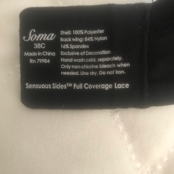 NEW! Soma Sensuous Sides Bra - Picture 7 of 9